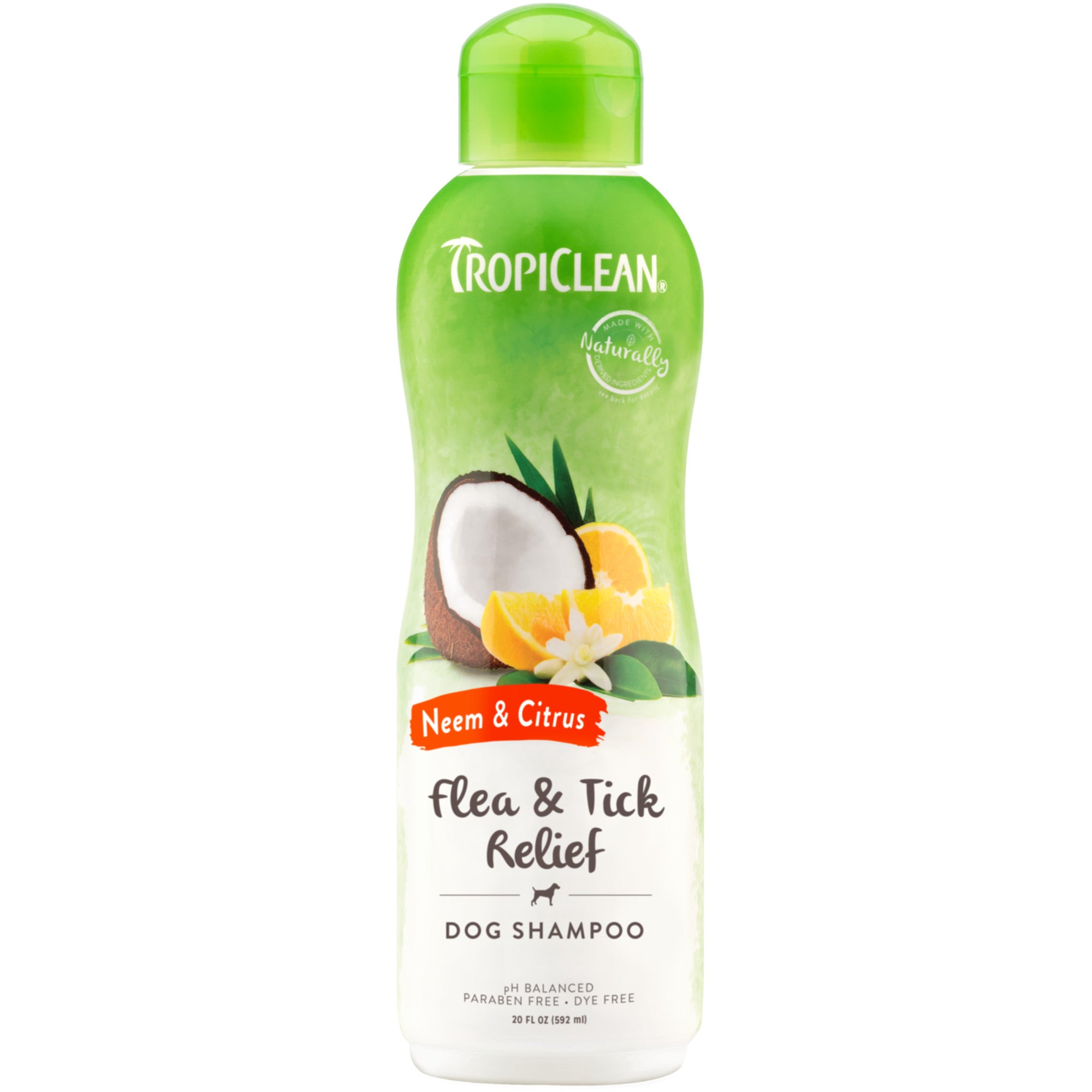 TROPICLEAN SZAMPON NEEM & CITRUS FLEA & 592ml