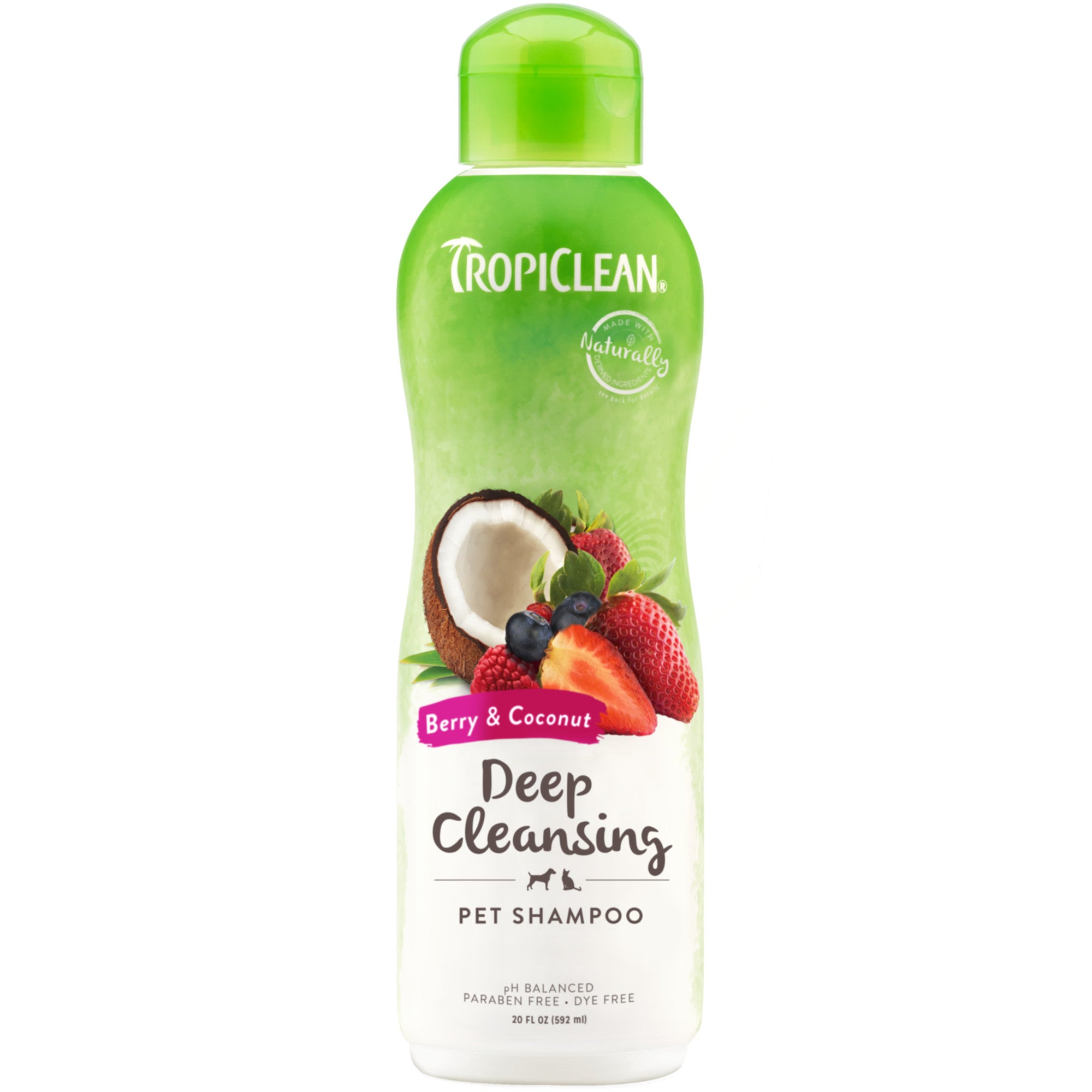 TROPICLEAN SZAMPON BERRY & COCONUT DEEP 592ml