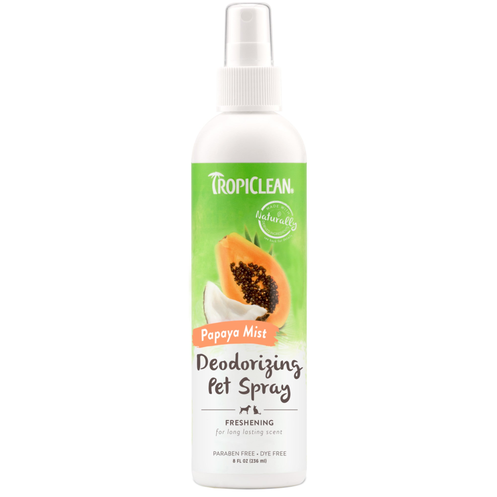 TROPICLEAN NEUTRALIZATOR PET SPRAY PAPAYA 236ML