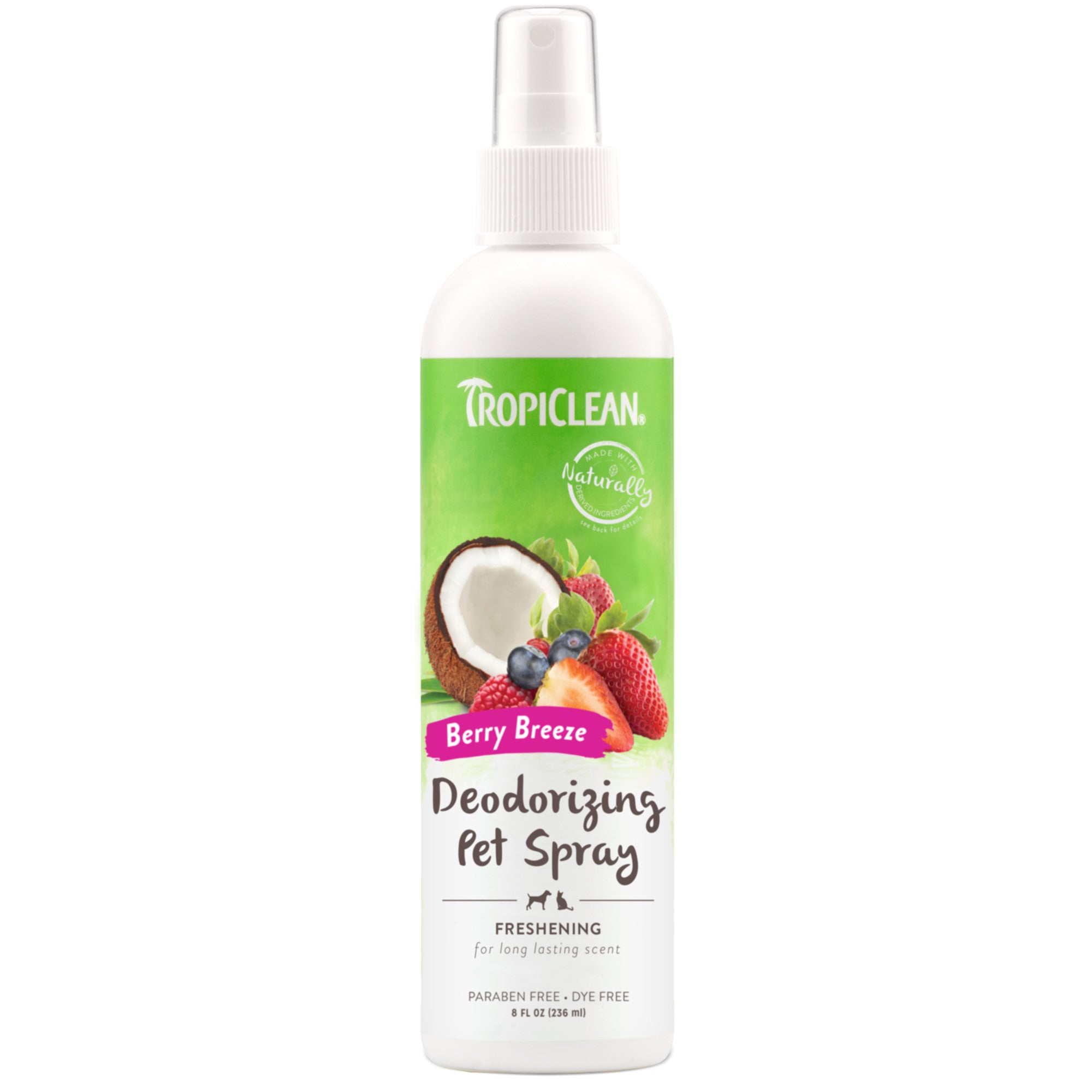 TROPICLEAN NEUTRALIZATOR PET SPRAY BERRY 236ML